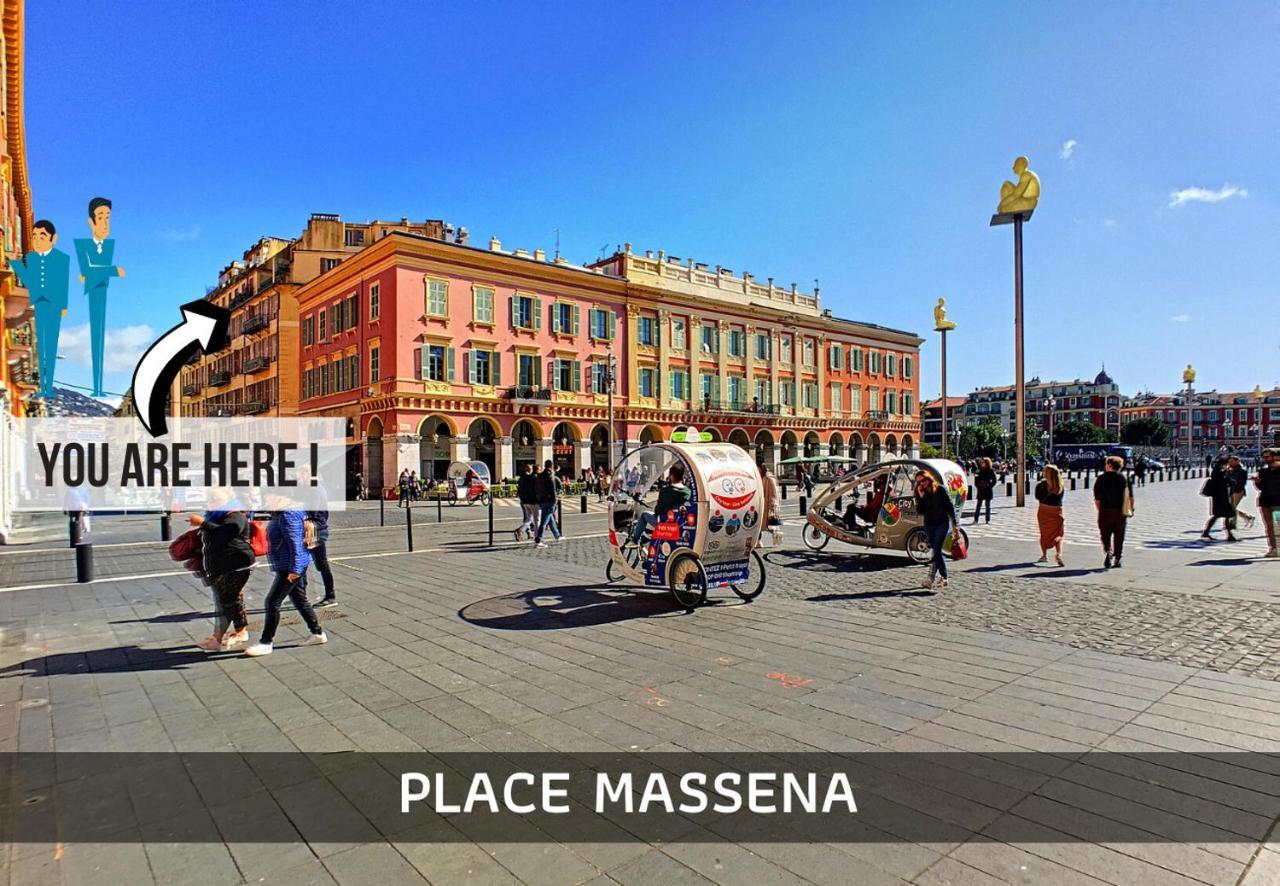 Nestor&Jeeves - Massena Dream - Hyper Center - Close Sea Nizza Exterior foto